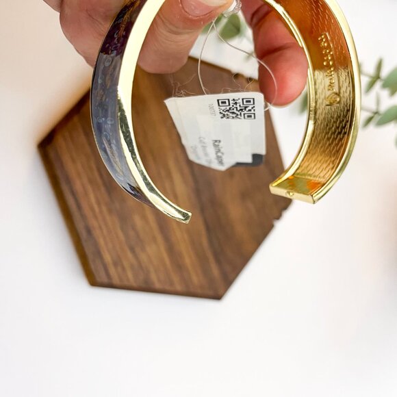 RainCaper Tiffany Dragonfly Cuff Bracelet New With Tags - Picture 3 of 5